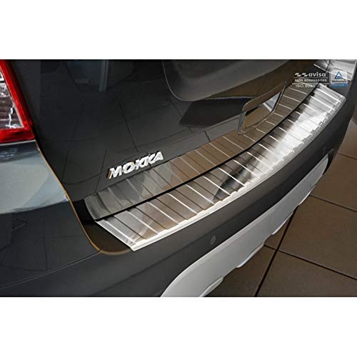 Avisa Protezione Paraurti Posteriore In Acciaio Inox Compatibile Con Opel Mokka 2012-2017 Escl. Mokka X