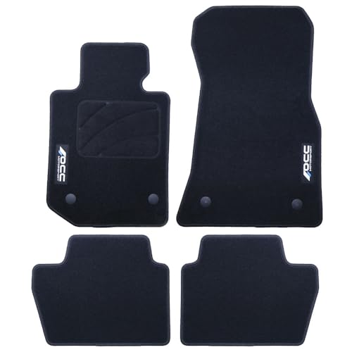 Tappeto Su Misura Bmw G22 Serie 4 Coupe (2020-) 5 Pezzi Logo Occ