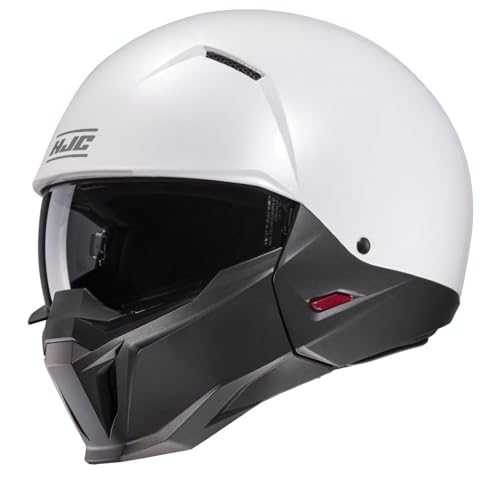 Hjc, Casco Moto Jet I20 Solid Pearl White, Xxl