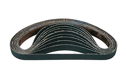 Connect 32260 Abracs File Belts 10Mm X 330Mm 80G Zirconium 10Pc