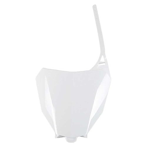 Ufo Plast Portanumero Anteriore Bianco Honda Crf 450R 2017-2020