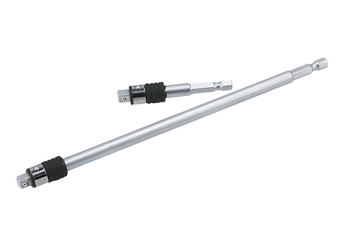 Laser 8796 2-In-1 Socket & Bit Adaptor Set 2Pc