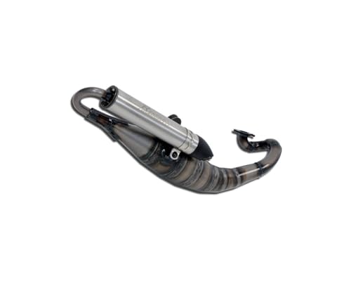 Giannelli Marmitta Scooter "Rekord" Aprilia Sr'94/01 Rally'95/01-Stealth '96/01-Www 97/01-Mbk Ovetto Omolog. E13 Cee0239 Sil. Nichrom