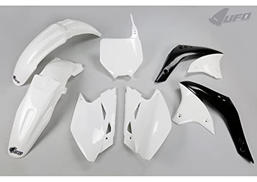 Ufo Plast Kit Bianco Kawasaki Kxf 450 2007-2007