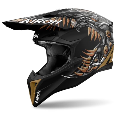 Airoh Wraaap Cyborg Matt Xxl