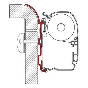 Fiamma 98655-749 Kit Burstner Staffe Pre F45S