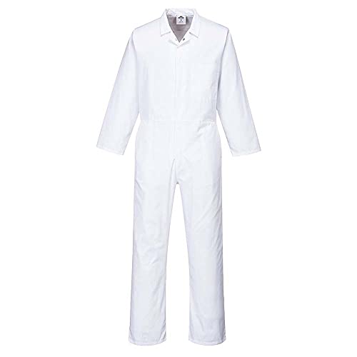 Portwest 2201 – Boilersuit Food, Size: Small, White, 1