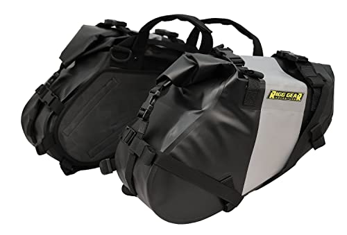 Nelson-Rigg Hurricane Hurricane Dual Sport/Enduro - Borsa Da Serbatoio Impermeabile Unisex Per Adulti, Nero, Dual Sport, Uragano