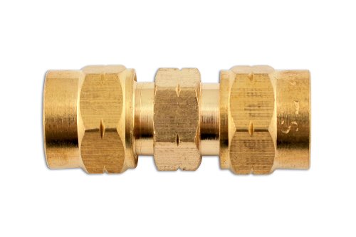 Connect 31157 Brass Straight Coupling 10Mm 5Pc