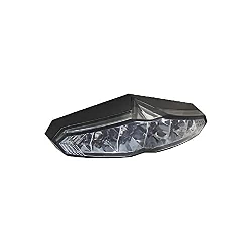Su Ordinazione Fanalino Stop A Led Koso Infinity, Fum, Con Illuminazione Targa