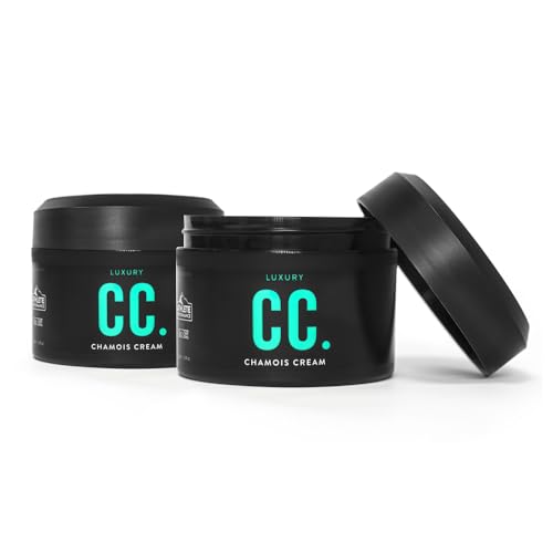 Muc-Off Luxury Chamois Cream 250 Ml, 2Pk - Crema Antisfregamento Cosce Antibatterica - Crema Antisfregamento Formulata Per Gli Sportivi