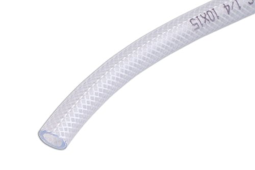 Connect 30886 Clear Pvc Braided Tubing 10Mm Id 30M