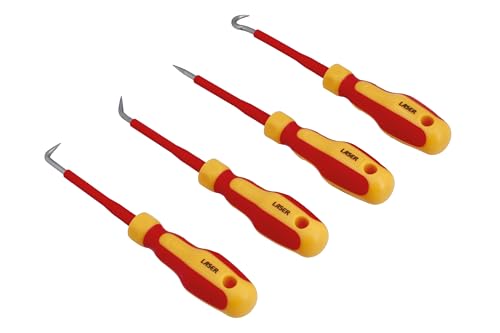 Laser 8888 Insulated Mini Hook & Pick Set 4Pc