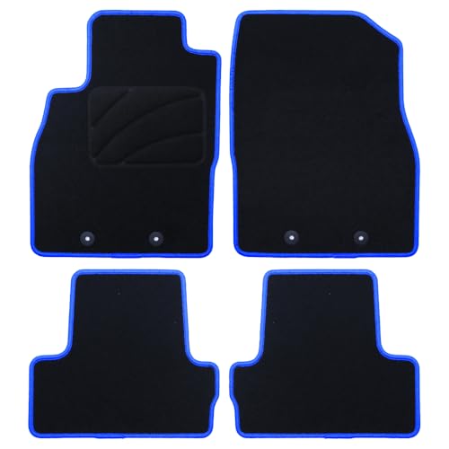 Tappeto Su Misura Opel Ampera (2012-2017) 5 Bordatura Blu