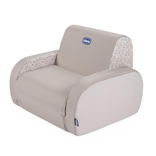 Chicco Twist Poltroncina Per Bambini Trasformabile In Chaise Longue E Divanetto, Sedia Per Bambini Con 3 Configurazioni, Comoda E Leggera, Si Trasform