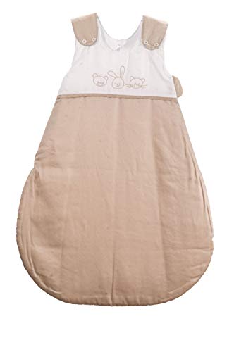 Kuli-Muli 14739 Lyocell - Sacco Nanna Per Tutto L'Anno, 110 Cm, Colore: Marrone