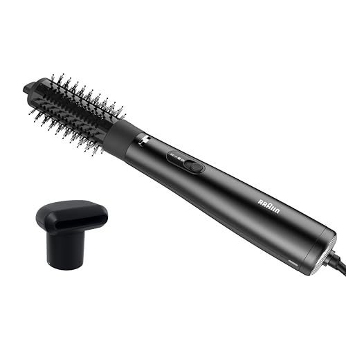 Spazzola Ad Aria Braun As4.2, Air Styler, Leggero, Spazzola Ad Aria Calda Con Spazzola Tonda Termica E Concentratore, Motore Htdc 1000W Con 3 Modalità