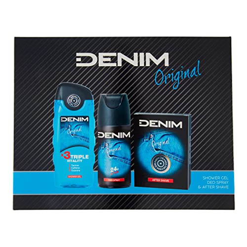 Gift Set Black: Aftershave 100 Ml + Deodorante 150 Ml Spray + Shower Gel 250 Ml Uomo