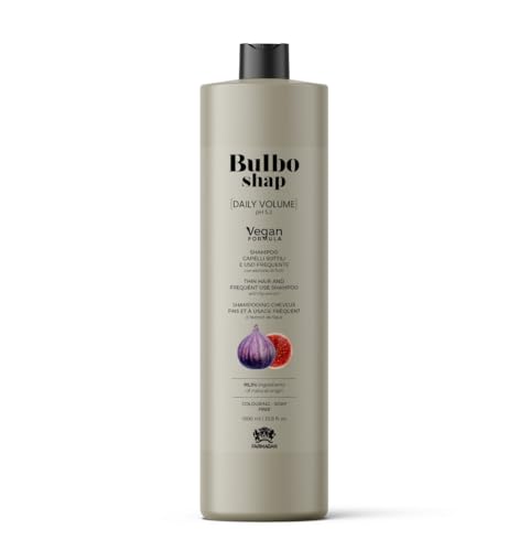 Shampoo Per Capelli Sottili E Uso Frequente - Formulazione Vegana Bulbo Shap Daily Volume Farmagan 1000 Ml