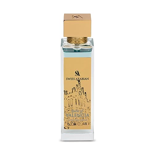 Swiss Arabian Spirit Of Valencia Extrait De Parfum Unisex 100 Ml – Una Vivace Fusione Di Frutti Piccanti, Fiori Romantici E Tipi Di Legno Ambrato Cald