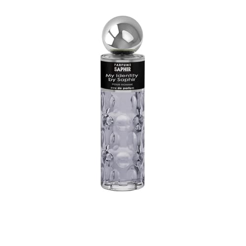 Parfums Saphir My Identity, Eau De Parfum Con Vaporizzatore Da Uomo, 200 Ml