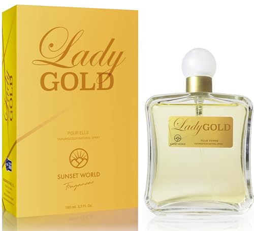 Lady Gold Eau De Cologne Intensives 100Ml Compatibile Ispirato Da Lady Milion, Pheromone Parfum Woman, Profumo Equivalente Donna