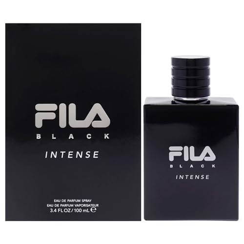Fila Black Intense By Fila For Men - 3.4 Oz Edp Spray