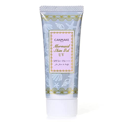 Canmake Mermaid Skin - Gel Uv - Idratante, Protezione Solare Spf50 Pa++++ 40G