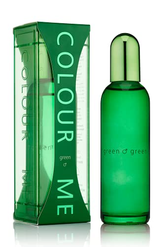 Color Me Green - Fragranza Da Uomo - 90 Ml Eau De Parfum, By Milton-Lloyd