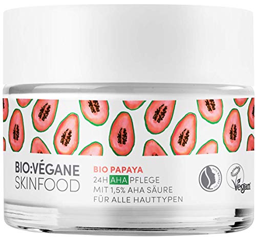 Bio:Végane Skinfood Organic Papaya 24H Aha Care