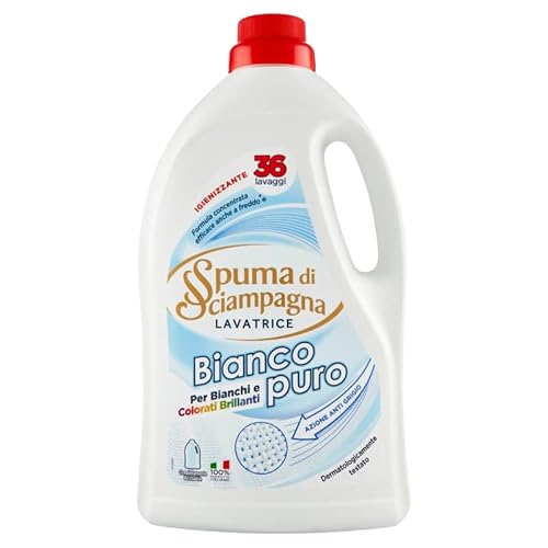 Detersivo Sciampagna 1,620 Lt 36 Lavaggi Bianco Puro Igienizzante