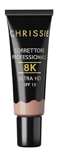 Chrissie 8K Ultra Hd Correttore Professionale Spf 15 101 Occhiaie Uniformate