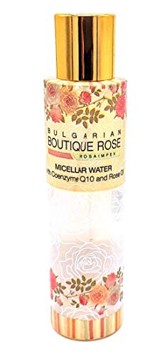 Acqua Micellare Con Olio Di Rosa Naturale E Coenzima Q10 Di Boutique Rose, Senza Parabeni