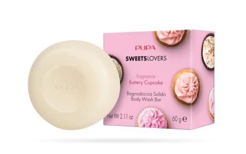 Pupa Sweets Lovers Bagnodoccia Solido Fragrance Buttery Cupcake, 60 Gr