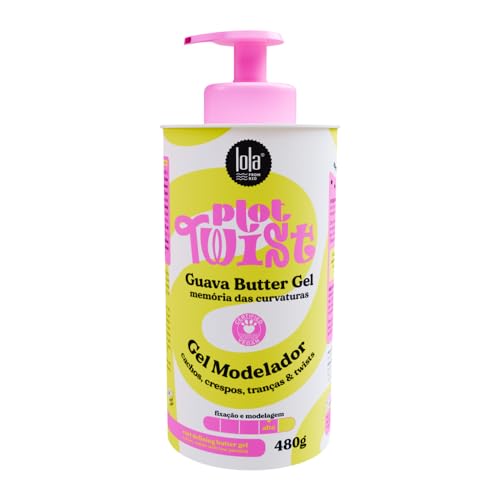 Lola Cosmetics - Plot Twist Guava Butter Gel - Definizione E Controllo Per Tutti I Tipi Di Capelli - Arricchito Con Burro Di Guava - Formula Naturale 