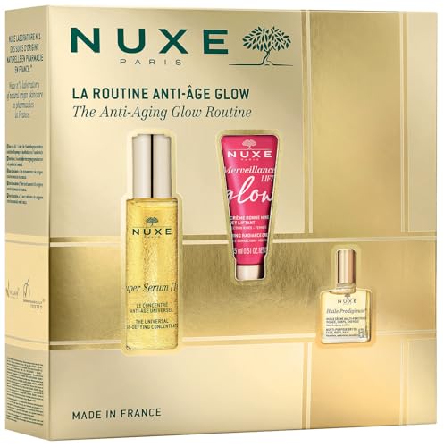 Nuxe The Anti-Aging Glow Routine Beauty Set Super Serum Glow Cofanetto Regalo