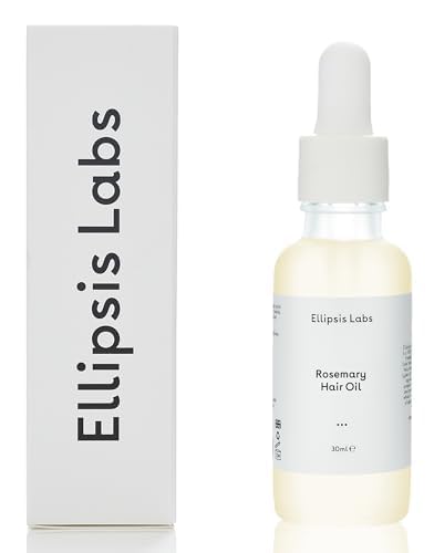 Ellipsis Labs - Olio Di Rosmarino Per Capelli - Olio Vegano Stimola La Crescita, Nutre, Rafforza, Lenisce Il Cuoio Capelluto E Favorisce Capelli Più S
