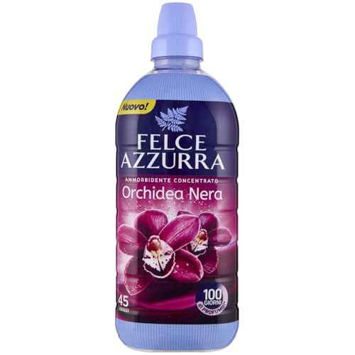 Felce Azzurra Ammorbidente Concentrato Orchidea Nera 45 Lavaggi 900Ml, 900Ml