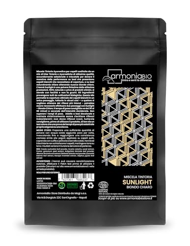 Henné Sunlight Biondo Chiaro Ecocert Cosmos - Armoniabio