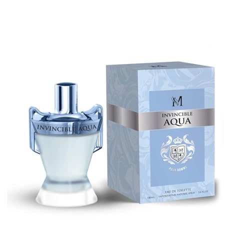 Montage-Profumo Uomo Eau De Toilette Invincible Aqua Pour Homme Flacone Da 100Ml