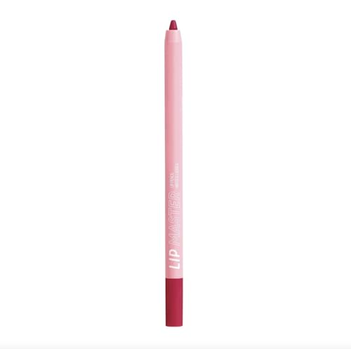 Mulac Cosmetics Lip Master 19 Red Liquorice Matita Labbra Rosso Profondo Neutro 24H, Water Resistant E No-Transfer Vegan 1.2 Gr