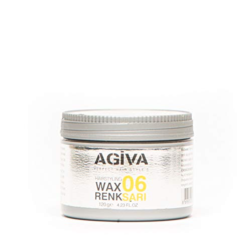 Agiva Hairpigment Wax 06 Color Gold 120G, Nero, Standard