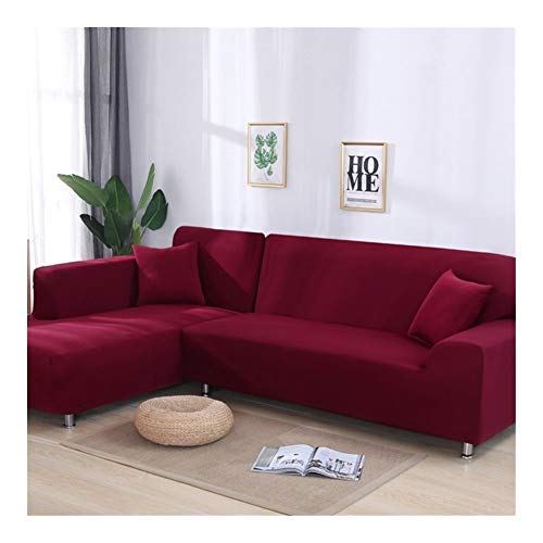 Jinsuo Ssgfz Colore Solido Angolo Copridivani For Soggiorno Elastica Spandex Slipcovers Divano Copertura Stretch Asciugamano Divano L Forma Bisogno De