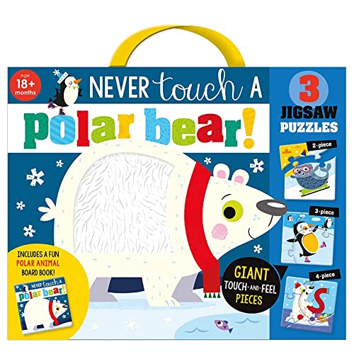 Never Touch A Polar Bear Jigsaw Puzzle And Book (Gift Box)
