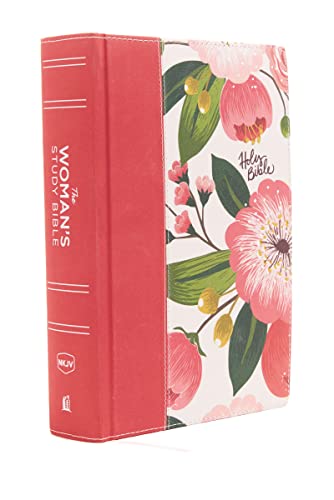 Nkjv, The Woman'S Study Bible, Cloth Over Board, Pink Floral, Red Letter, Full-Color Edition: Receiving God'S Truth For Balance, Hope, And Transformat