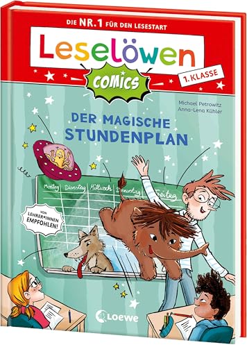 Leselöwen Comics 1. Klasse - Der Magische Stundenplan: Jetzt Als Comic-Buch! - Die Nr. 1 Für Den Lesestart - Mit Leselernschrift Abezeh - Erstlesebuch