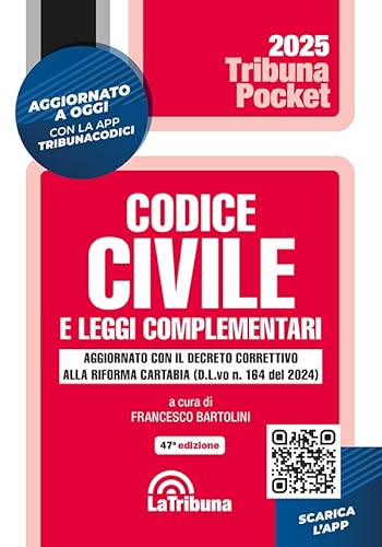 Codice Civile E Leggi Complementari. Pocket 1/2025