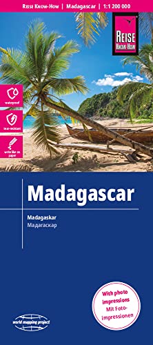 Reise Know-How Landkarte Madagaskar 1 : 1.200.000: Reiß- Und Wasserfest (World Mapping Project)
