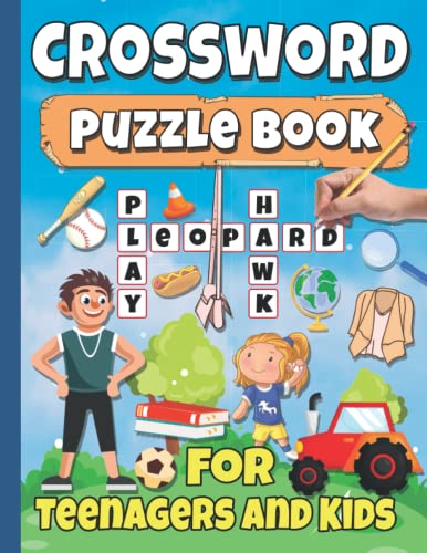 Crossword Puzzle Book For Teenagers And Kids: Perfect For Young People Aged 14-18