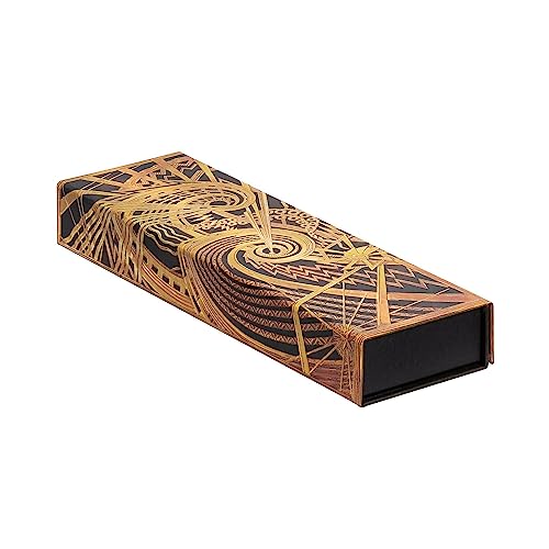 The Chanin Spiral (New York Deco) Pencil Case: Pencil Case With Wrap Closure, Decorative Printed Cover Paper
